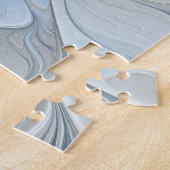 Puzzle Beauté élégante Moderne Abstraite Fractal Art Flow (Côté)