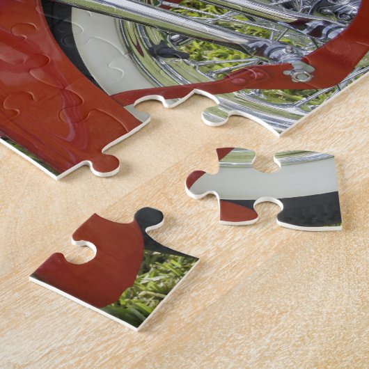 Puzzle Beauté rouge (Côté)