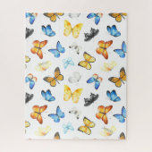Puzzle Beautiful Butterfly Pattern (Vertical)