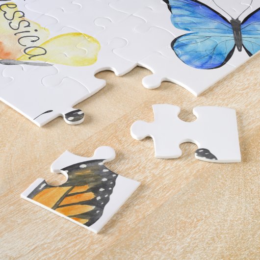 Puzzle Beautiful Butterfly Pattern (Côté)