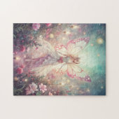 Puzzle Beautiful Fairy in Garden (Horizontal)