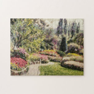 Puzzle Beautiful Floral Landscape