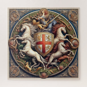 Puzzle "Beautiful Mystical Horses" Angleterre 36