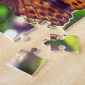 Puzzle Beautiful Orange and Black Spotted Butterfly (Côté)