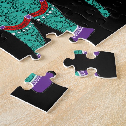 Puzzle Beautiful Ornate Elephant (Côté)