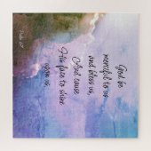 Puzzle  Beautiful Psalm 67 Blessing Upon Us (Horizontal)