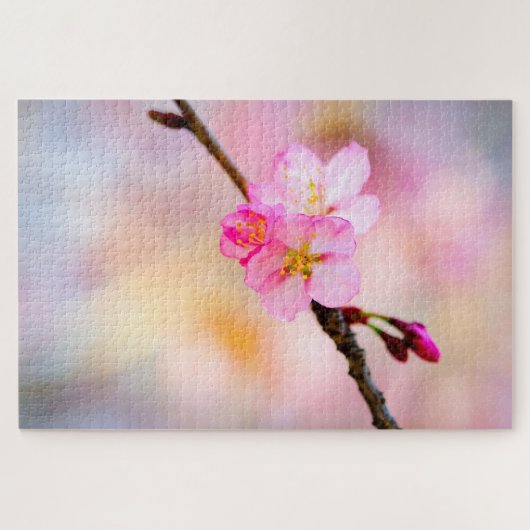 Puzzle Beautiful Sakura Cherry (Horizontal)