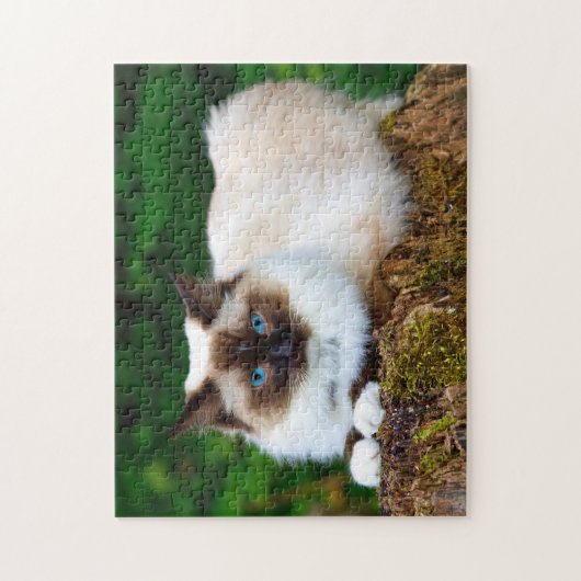Puzzle Beautiful Siamese Cat (Vertical)