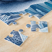 Puzzle Beautiful Snow White Tiger (Côté)