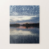 Puzzle Beautiful Spring Sunset Ishpeming Michigan (Vertical)