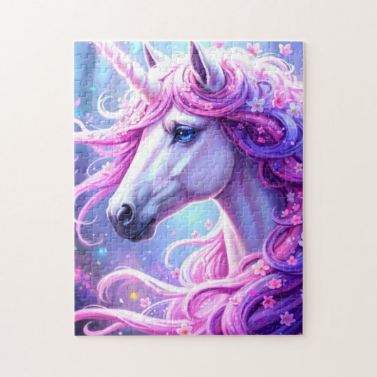 Puzzle Beautiful Unicorn  (Vertical)