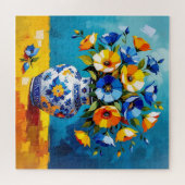 Puzzle Beautiful Vase of Flowers  (Horizontal)
