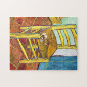 Puzzle Beaux-arts de Vincent van Gogh de la chaise de Van (Horizontal)