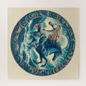 Puzzle "Beaux chevaux mystiques" 44 (Horizontal)