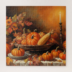Puzzle Beaux citrouilles d'automne