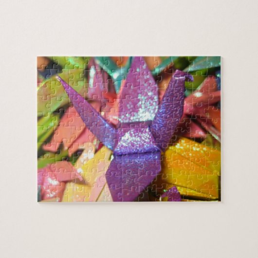 Puzzle Beaux oiseaux en papier à huile (Horizontal)