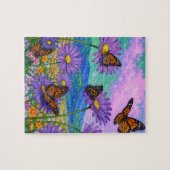 Puzzle Beaux Papillons Monarques d'Été (Horizontal)