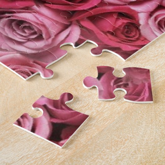 Puzzle Beaux roses roses (Côté)