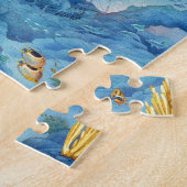 Puzzle Beaux sirène, poissons et naufrage (Côté)