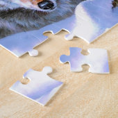 Puzzle Beaux tableaux de deux loups (Côté)
