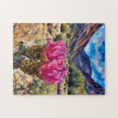 Puzzle Beavertail Cactus Bloom Black Canyon (Horizontal)
