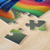 Puzzle Bébé coloré avec arc-en-ciel, Imaginaire poney (Côté)