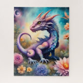 Puzzle Bébé dragon art (Vertical)