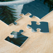 Puzzle Bébé Dragon d'hiver blanc (Côté)