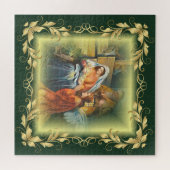 Puzzle Bébé Jésus, Marie & Joseph ~ La Sainte Famille ~ (Horizontal)