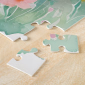 Puzzle Bébé lapin au printemps (Côté)