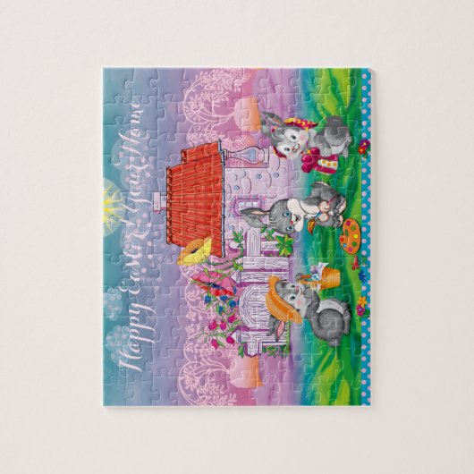 Puzzle Bébé lapin petit (Vertical)