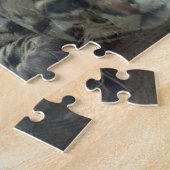 Puzzle Bébé léopard des neiges (Côté)