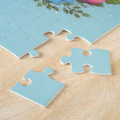 Puzzle Bébé magique licorne avec fleurs (Côté)