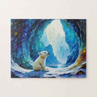 Puzzle Bébé Ours Polaire