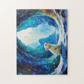 Puzzle Bébé Ours Polaire (Vertical)