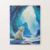 Puzzle Bébé Ours Polaire (Vertical)