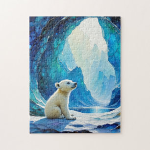 Puzzle Bébé Ours Polaire