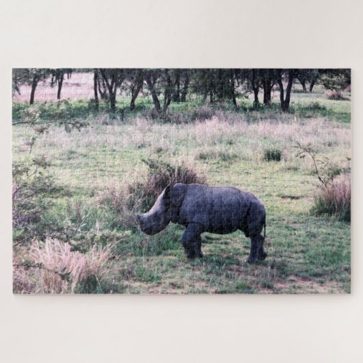 Puzzle bébé rhino (Horizontal)