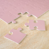 Puzzle Bébé rose (couleur solide) (Côté)