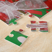 Puzzle Bébé sous l'arbre de Noël (Côté)