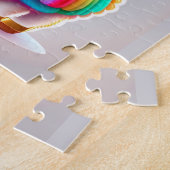 Puzzle Bébé sucré coloré Petit Alpaca (Côté)