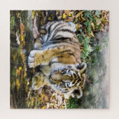 Puzzle Bébé Tigre Adorable (Horizontal)