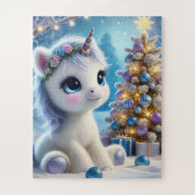 Bébé Unicorn Noël