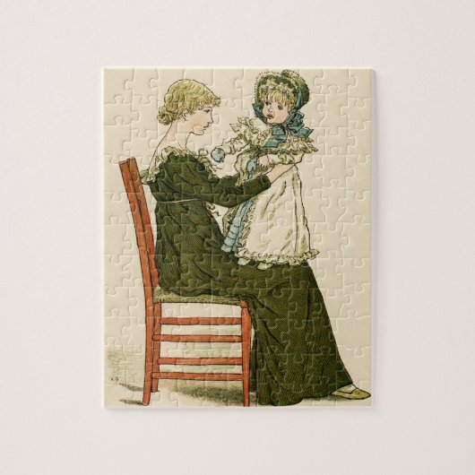Puzzle Bébé victorien Greenaway Mère (Vertical)