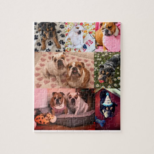 PUZZLE BÉBÉS À FOURRURE PERSONNALISÉS (Vertical)