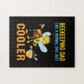 Puzzle Beekeeper Art BeeKeeping Papa (Horizontal)