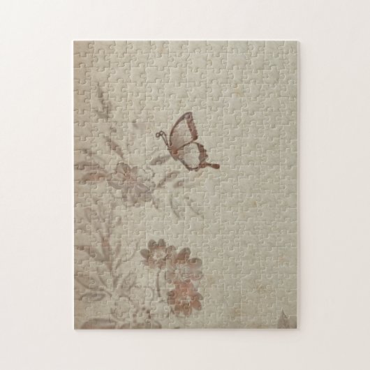 Puzzle Beige vintage Floral (Vertical)