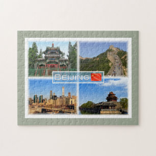 Puzzle Beijing - Niujie Mosque - Great Wall Badaling -