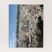Puzzle Beit Shean, Israel, custom message option (Vertical)