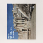 Puzzle Beit Shean, Israel, custom message option (Vertical)